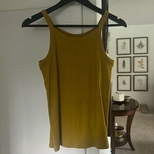 Madewell Mustard Tank